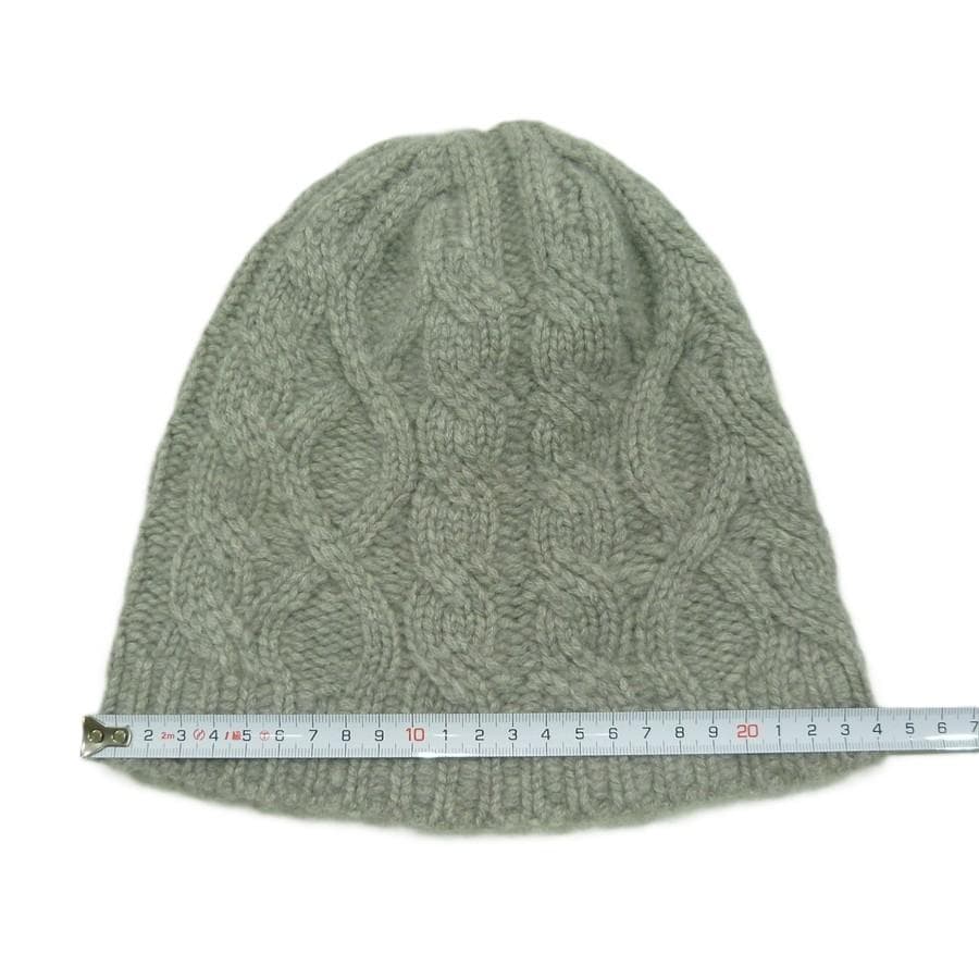 Sashiki サシキ Baby Cashmere knit cap Gray