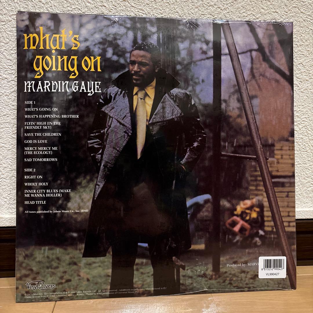 新品未開封 Marvin Gaye What's Going On レコード