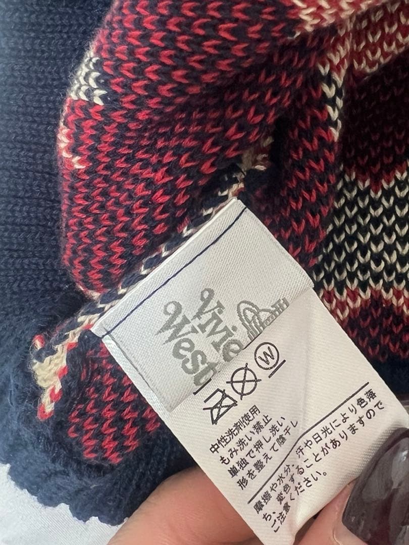 Vivienne Westwood 星柄 ニット帽 ベレー帽