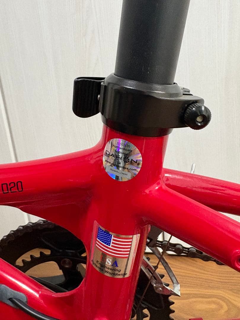 DAHON 折りたたみ自転車 赤