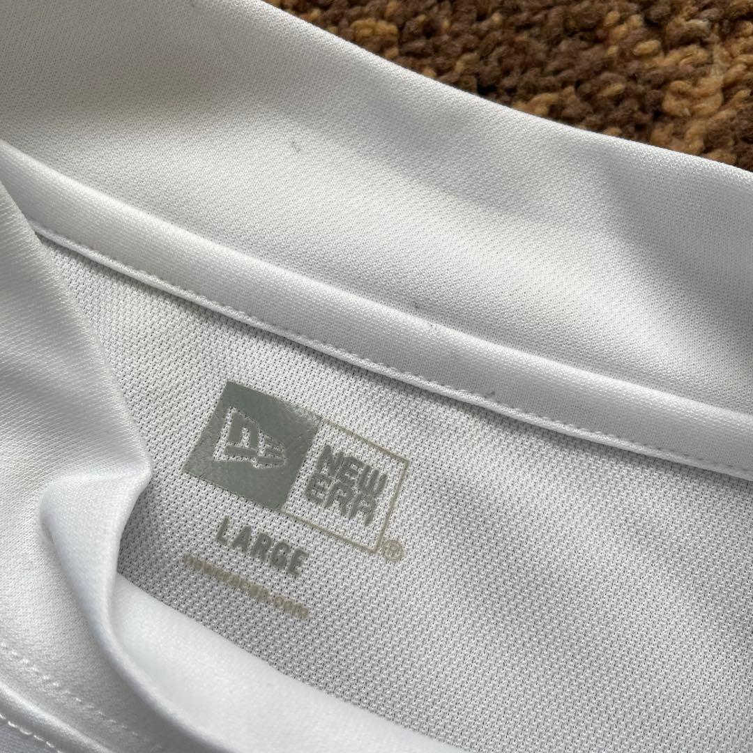 美品NEWERA ニューエラ メンズ ゴルフ モックネック シャツ L