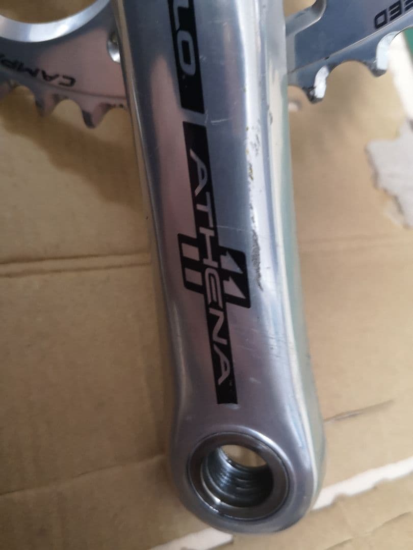 Campagnolo ATHENA 170mm 50/34 11速 クランクBB