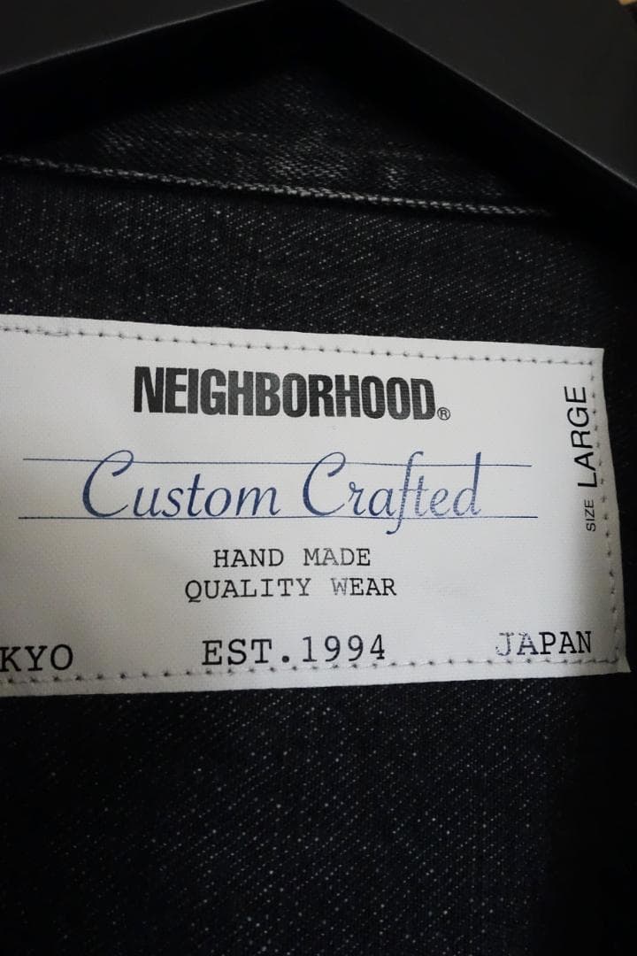 ジャケット・アウター NEIGHBORHOOD WASHED BLACK DENIM TYPE-4