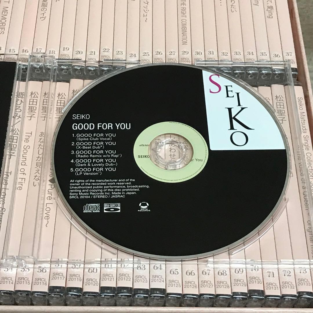 松田聖子 シングルコレクション 30th Anniversary 一部欠品
