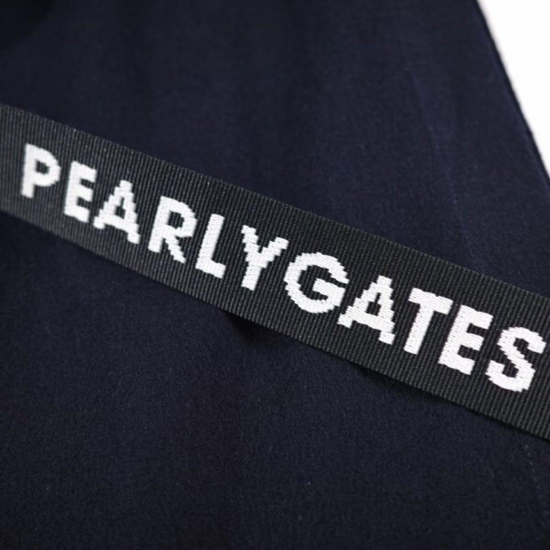 【PEARLY GATES】ネル×ジョーゼット テープベルト スカート・0番S