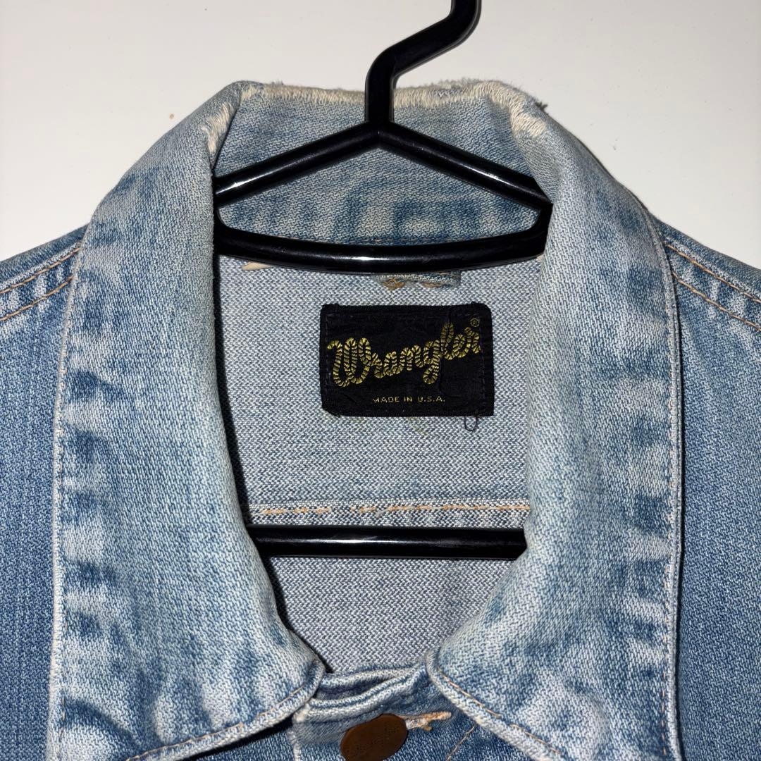 Wrangler ライトブルーデニムジャケット