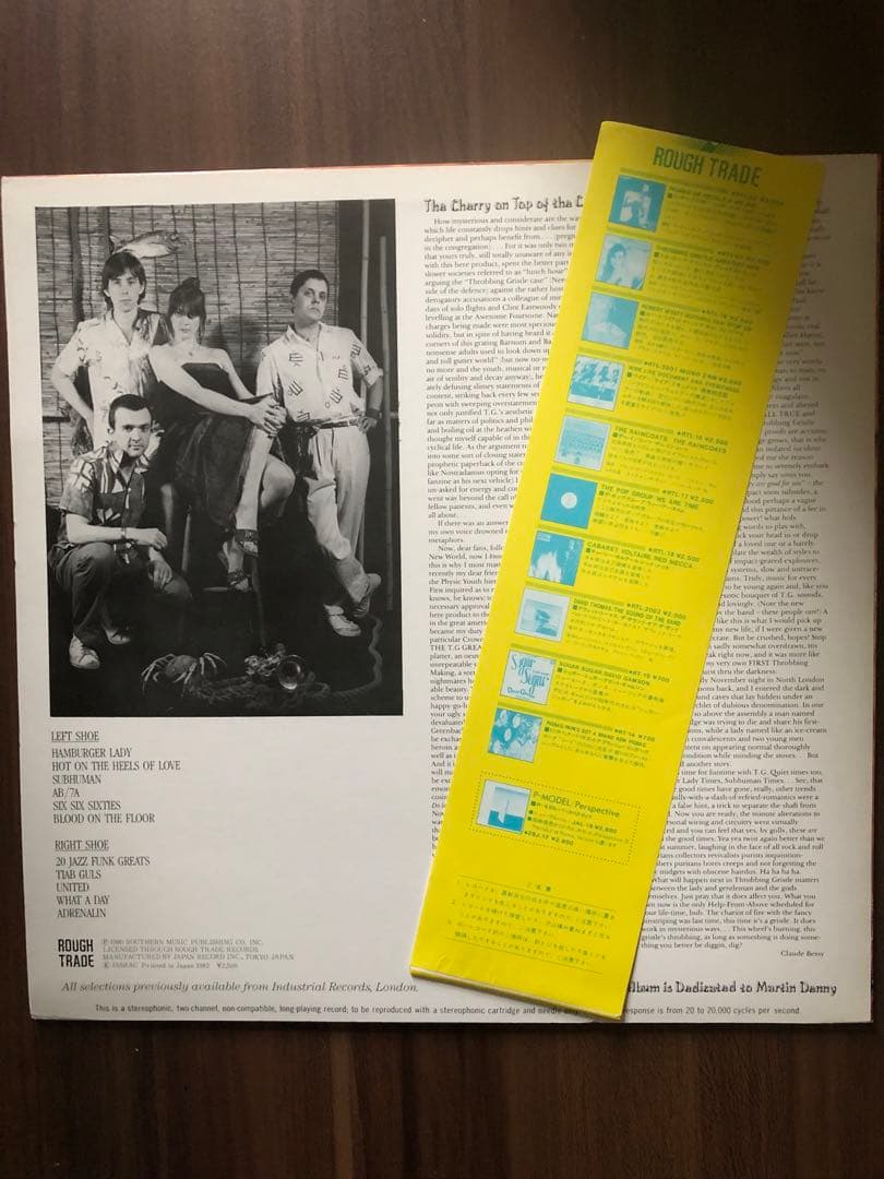 洋楽 Throbbing Gristle Greatest Hits