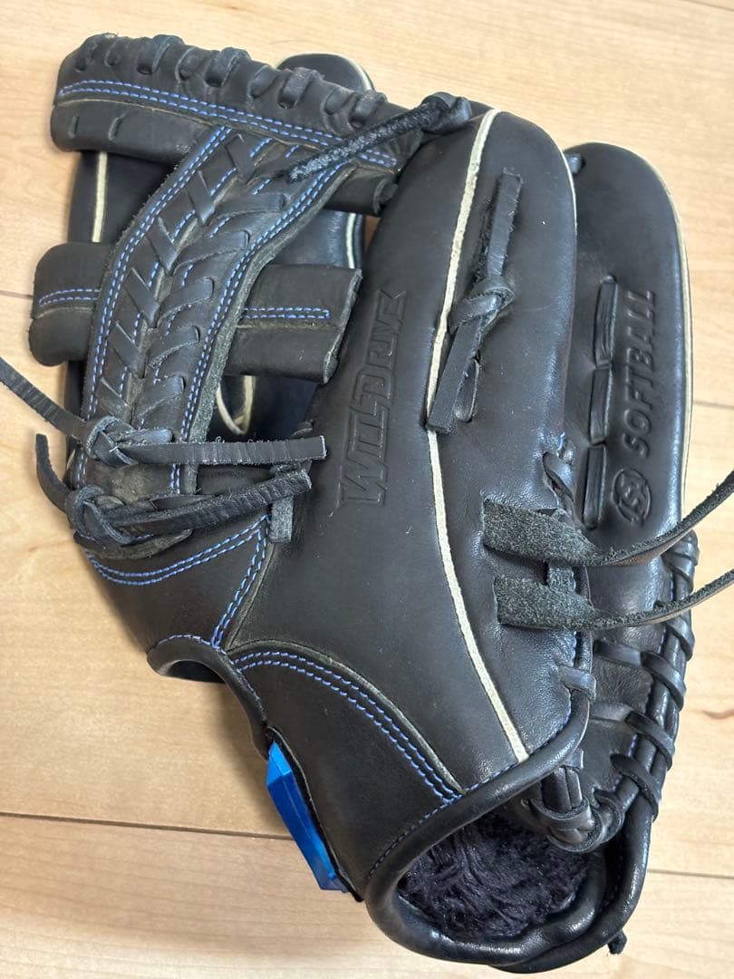 ななじゅんた Mizuno ソフトボール　ウィルドライブ　グローブ ブラッ