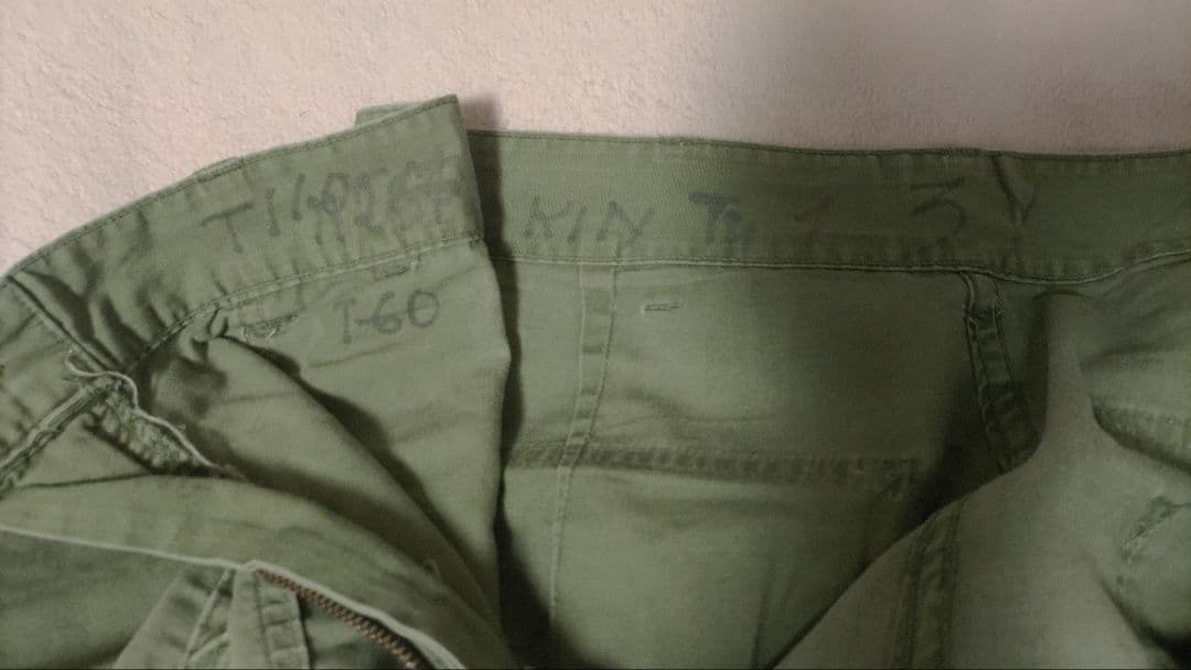 う*ん様 60s ヴィンテージ ベイカーパンツ Poplin ポプリン　米軍32