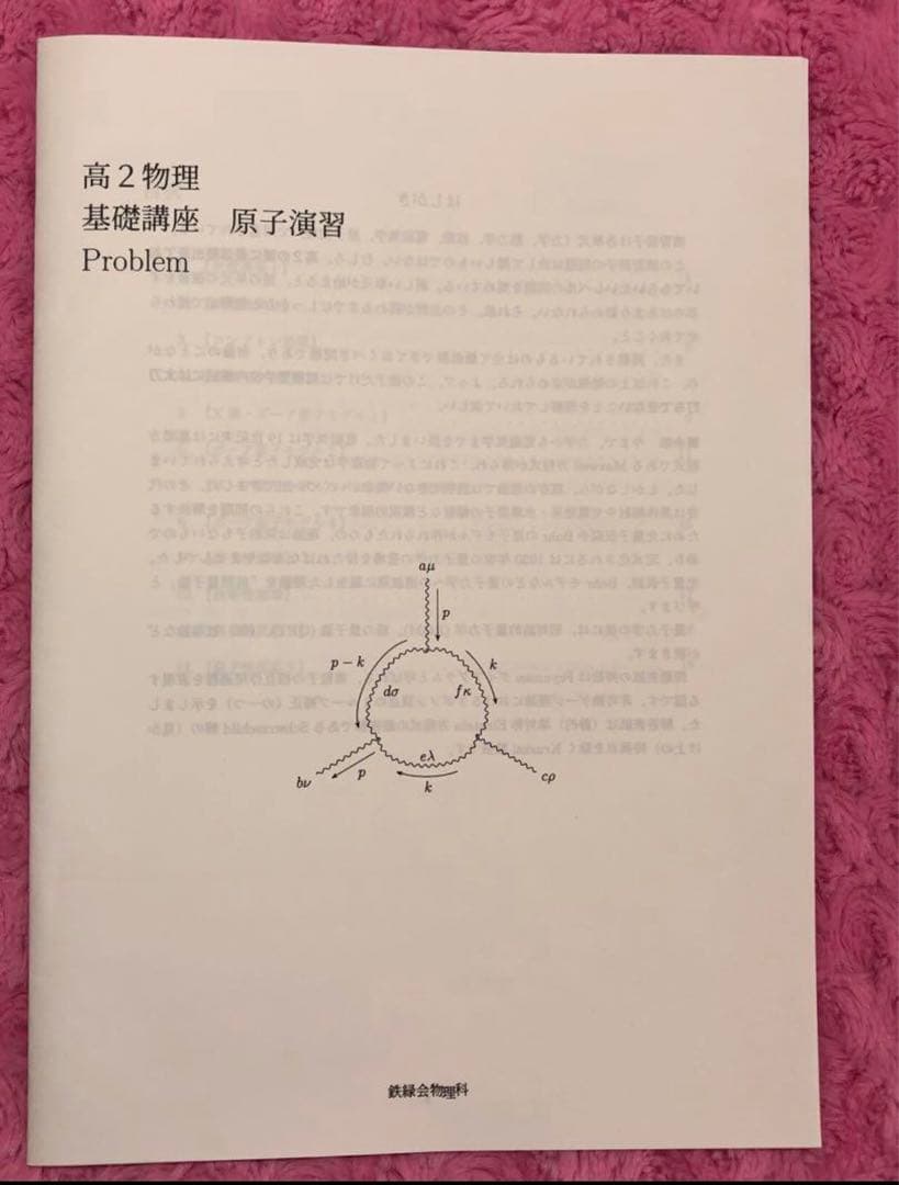 鉄緑会　高2物理　分野別演習&解答解説　全10冊　力学　熱力　原子　電磁気　波動