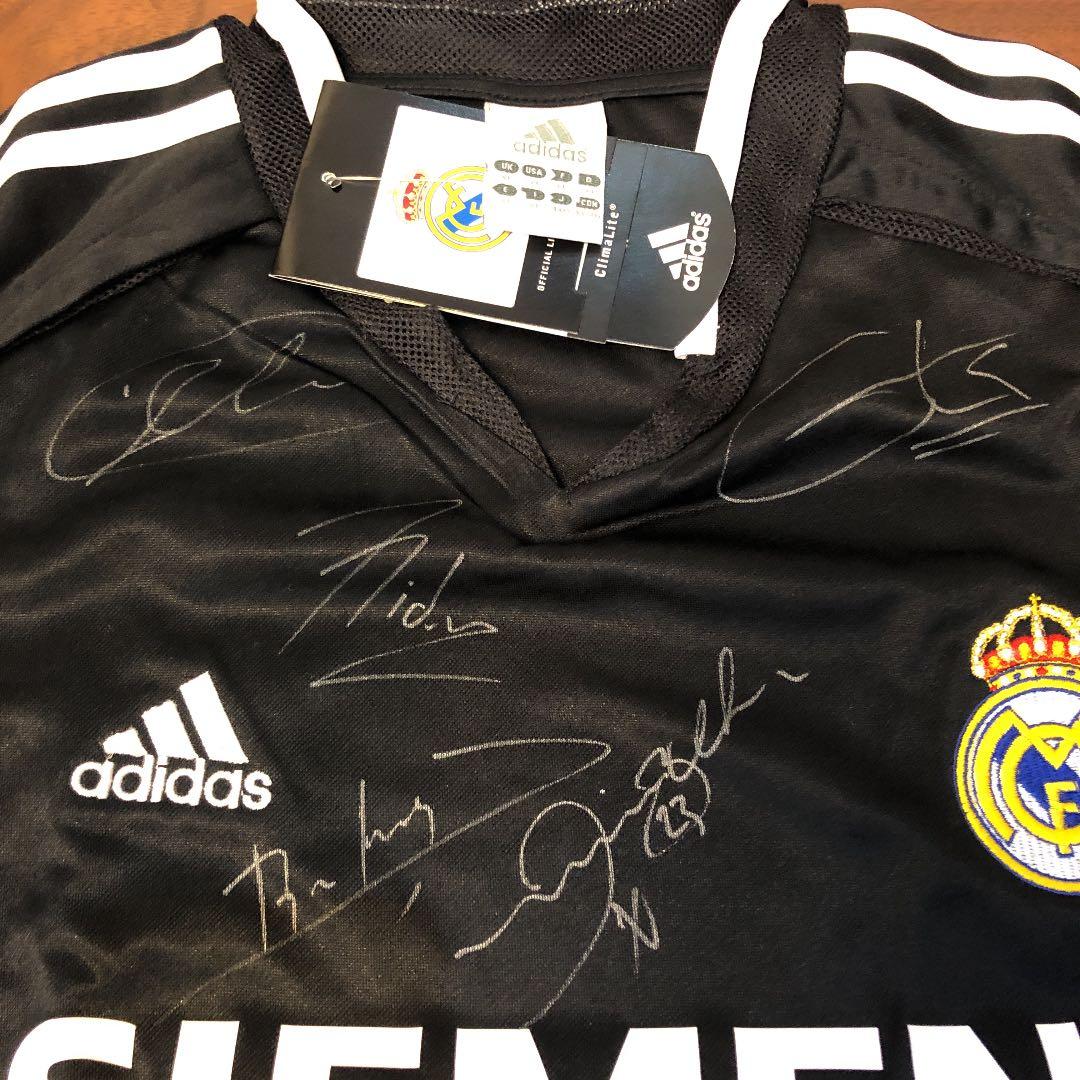 Real Madridレアルマドリード選手直筆サイン入りユニフォーム