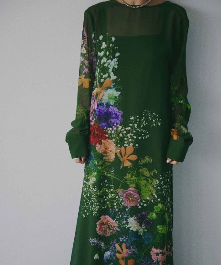 アメリ UND 2WAY DARIA V NECK DRESS 新品