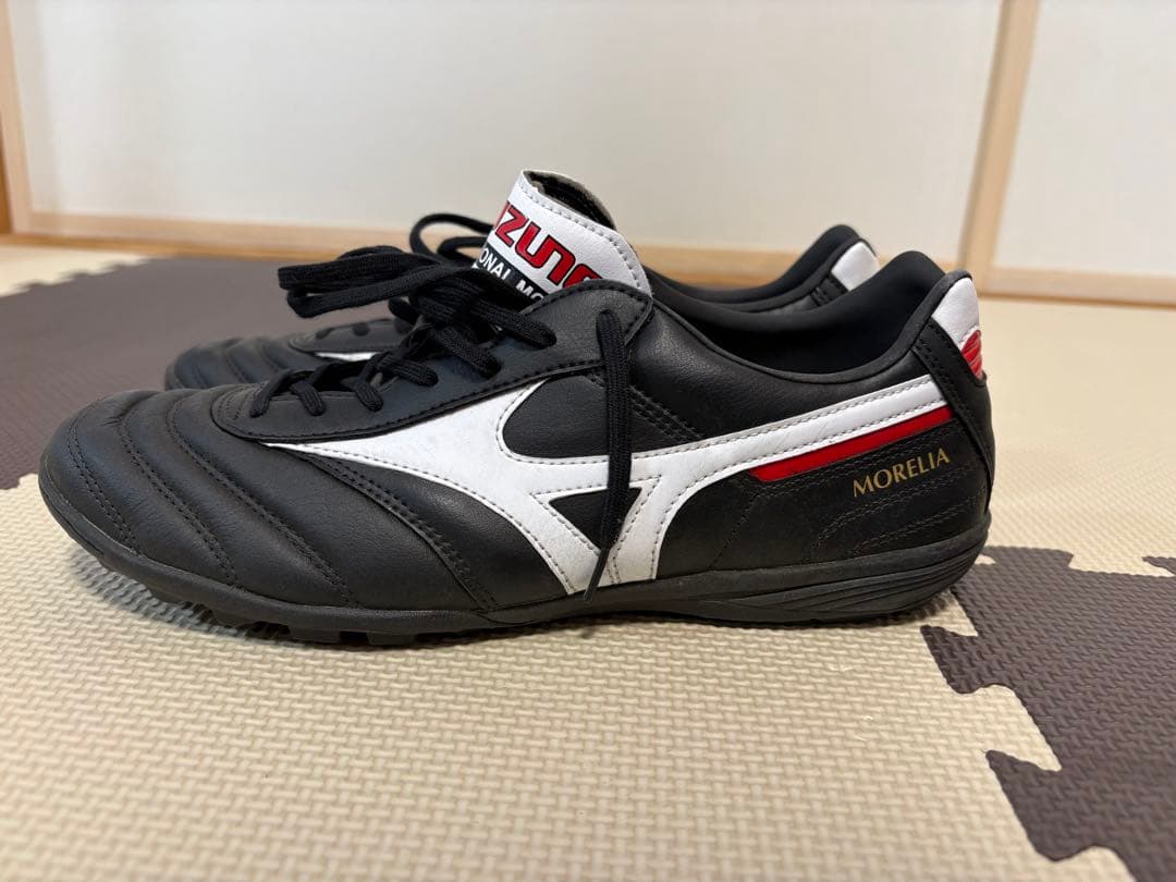 ミズノ MORELIA TF/モレリア TF ブラック×ホワイト mizuno