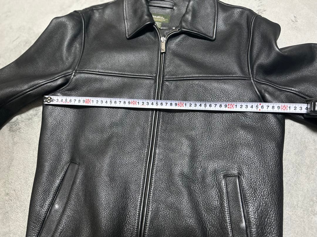 さ*9様 Eddie Bauer 本革ブラックジャケット