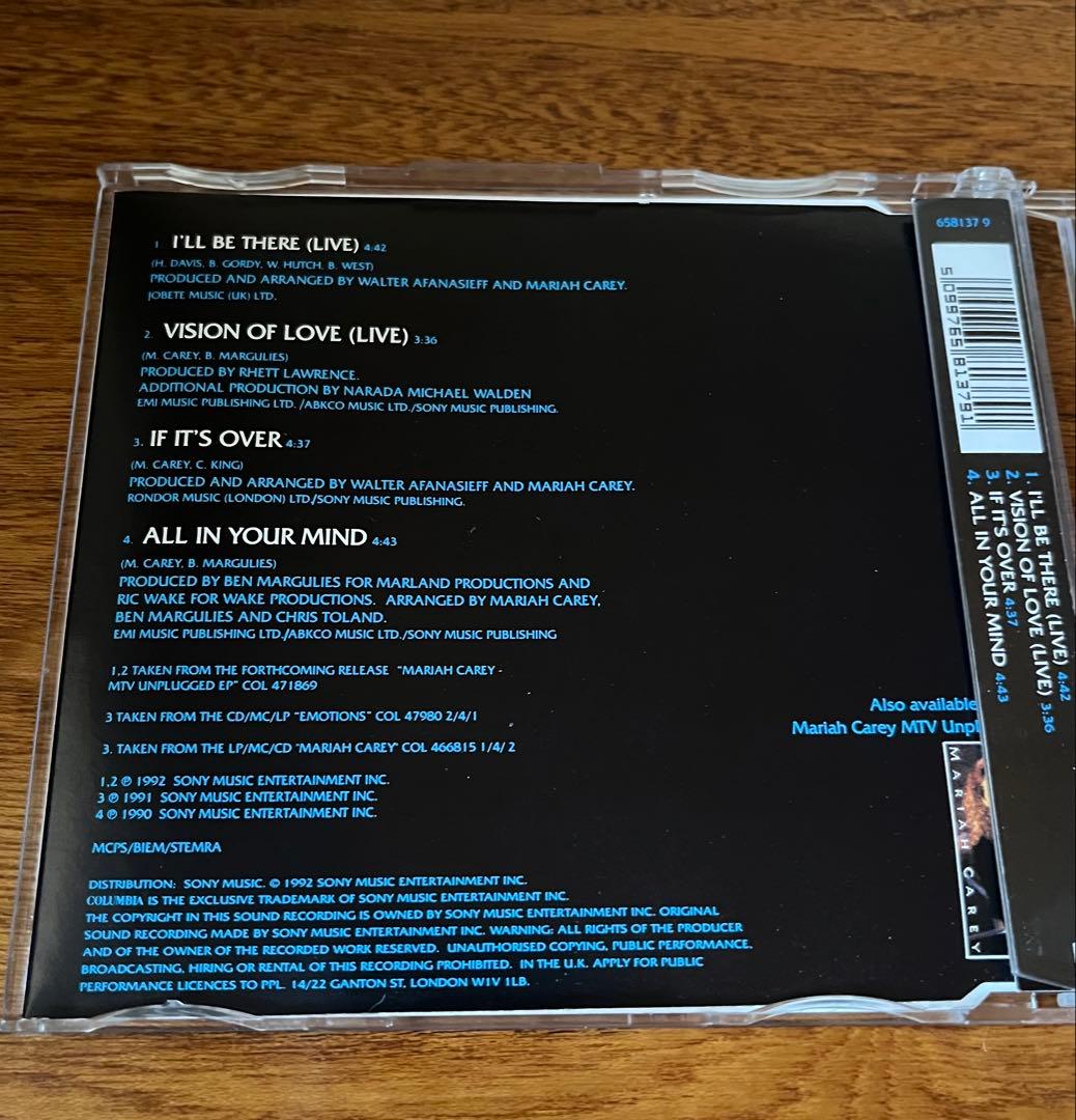 マライアキャリー　LIMITED EDITION PICTURE CD