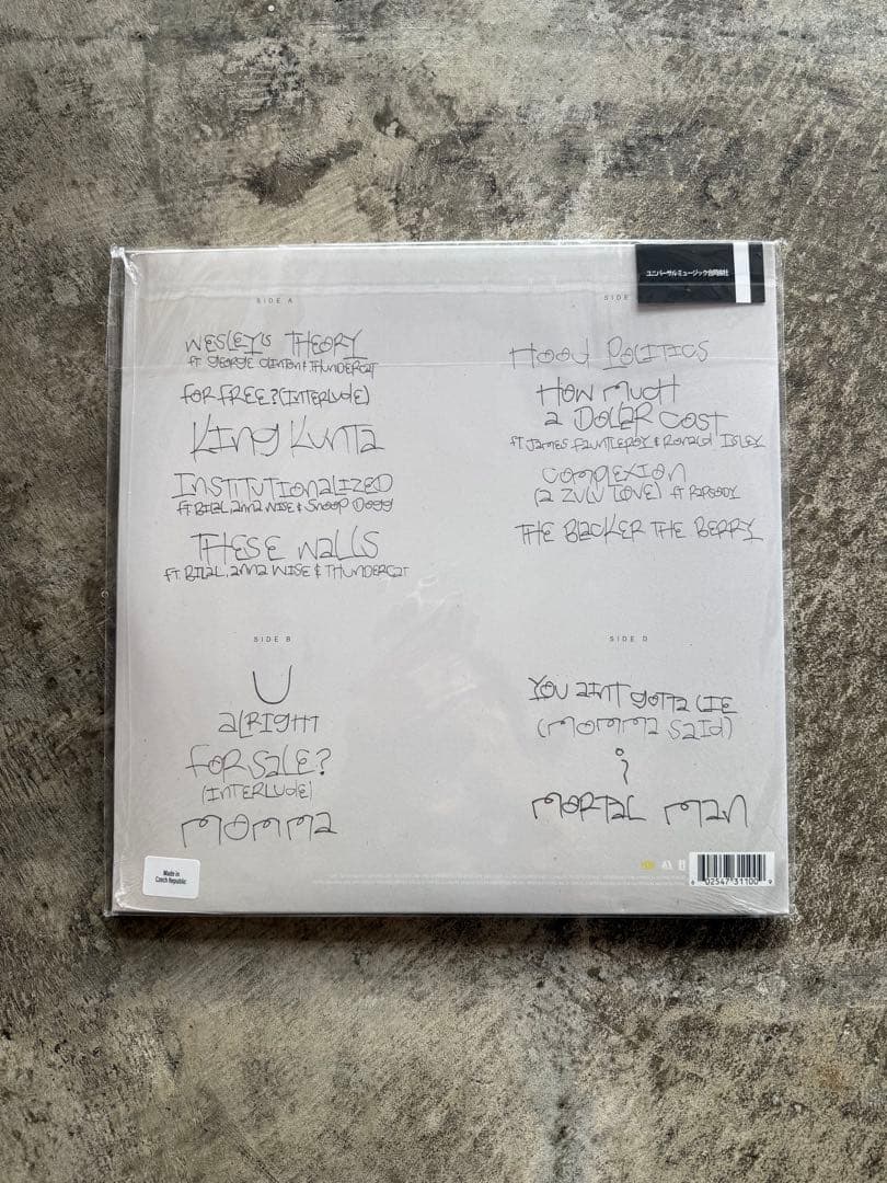 新品 Kendrick Lamar \"To Pimp A Butterfly\"