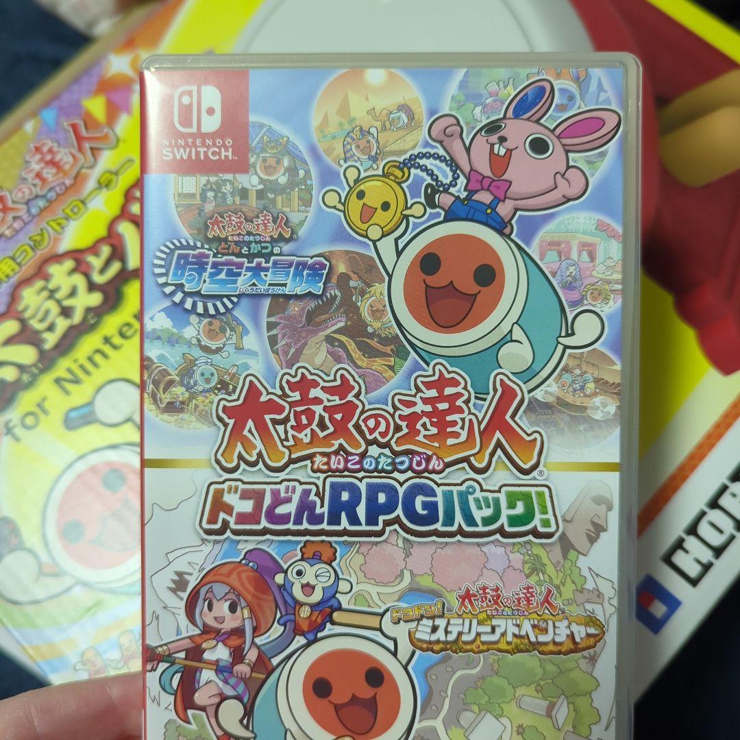 太鼓の達人 switch ソフト＆専用コントローラー