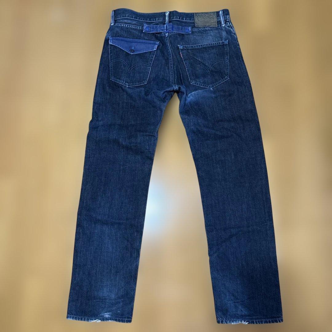 キ*ト様 LEVI’S STUSSY コラボ デニム セルビッチ シンチバック