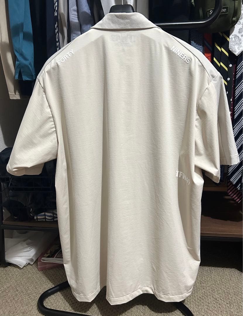 メンズウェア TFW49 COMBINATION OPEN COLLAR SHIRT