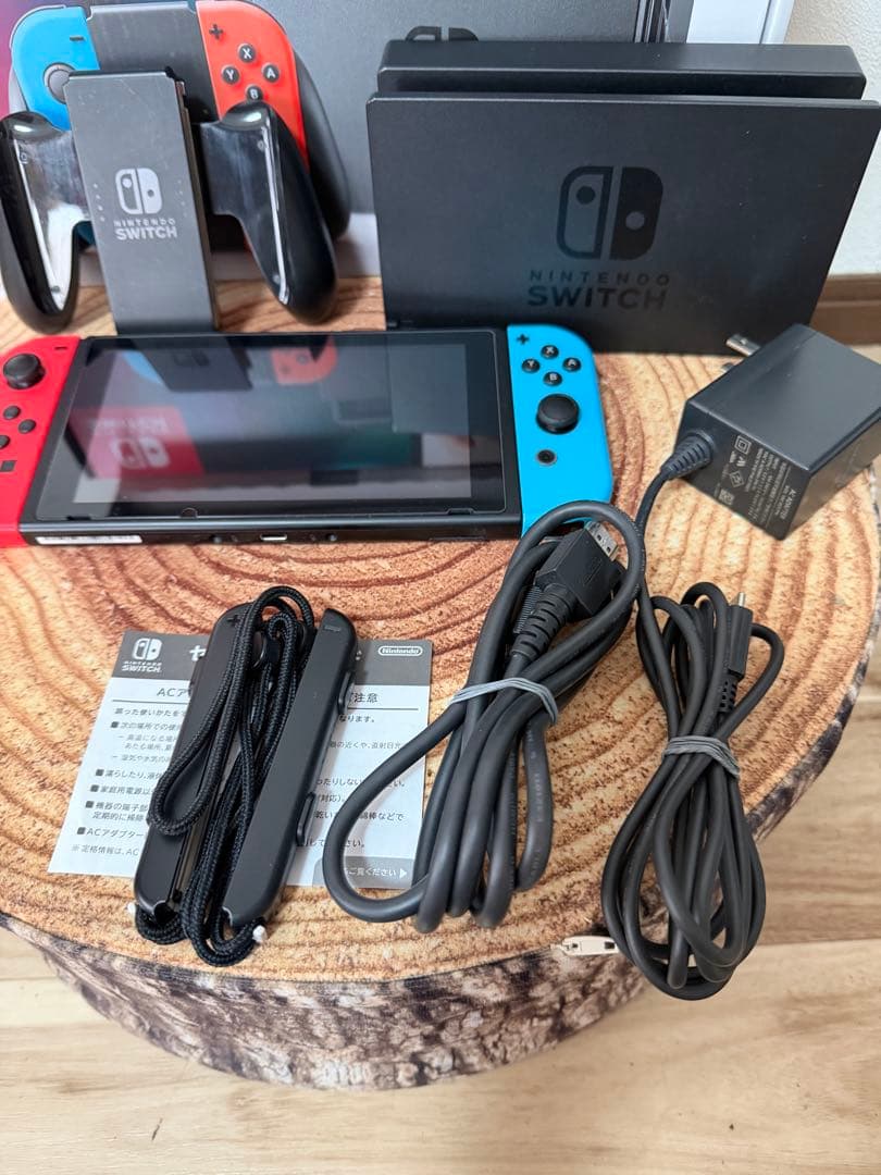 Nintendo Switch ニンテンドースイッチ本体　ネオン③