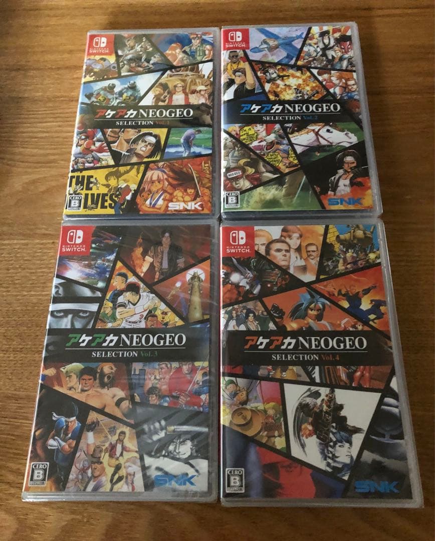 新品未開封品 スイッチ アケアカNEOGEO セレクション 7本セット ネオジオ