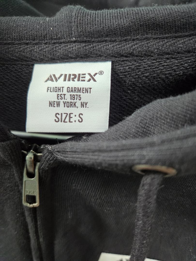 AVIREX ATEEZ パーカー ブラック　ユノ　アクスタ