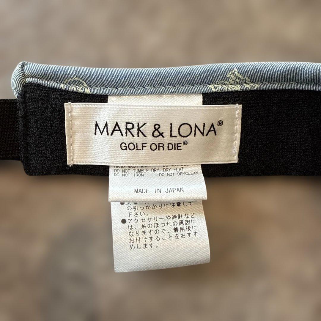 MARK & LONA GOLF OR DIE バイザー フリーサイズ