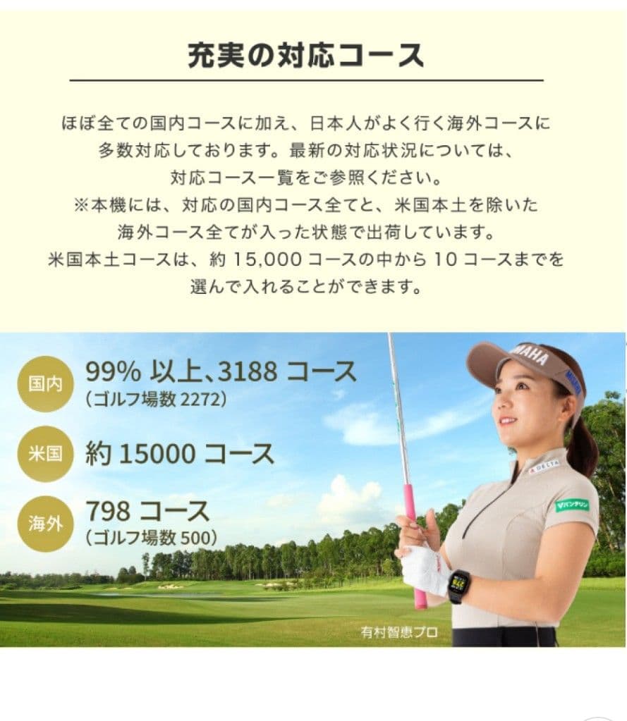 お客品　　GREENON ゴルフウォッチ NORM II PLUS（黒）
