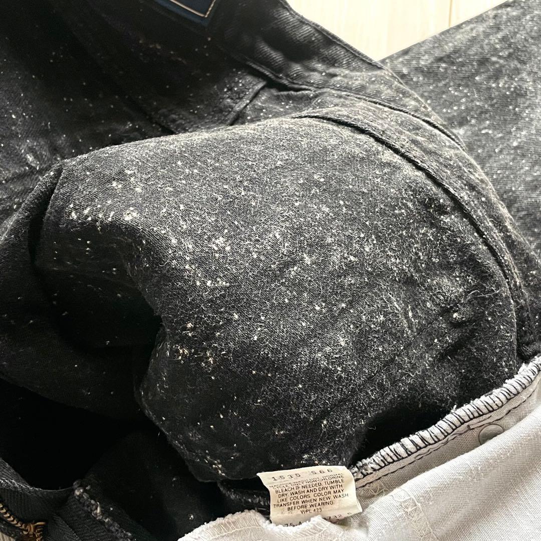 貴重なブラックのギャラクティックウォッシュ！80s Levi’s 550 W32