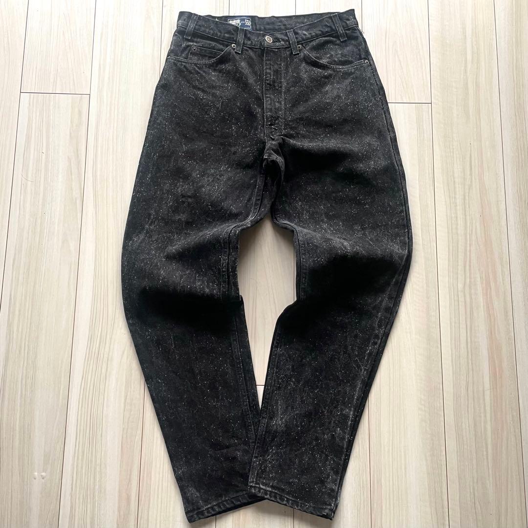 貴重なブラックのギャラクティックウォッシュ！80s Levi’s 550 W32