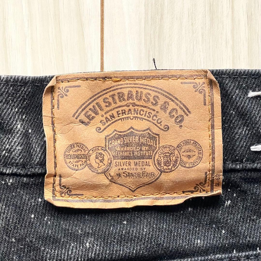 貴重なブラックのギャラクティックウォッシュ！80s Levi’s 550 W32