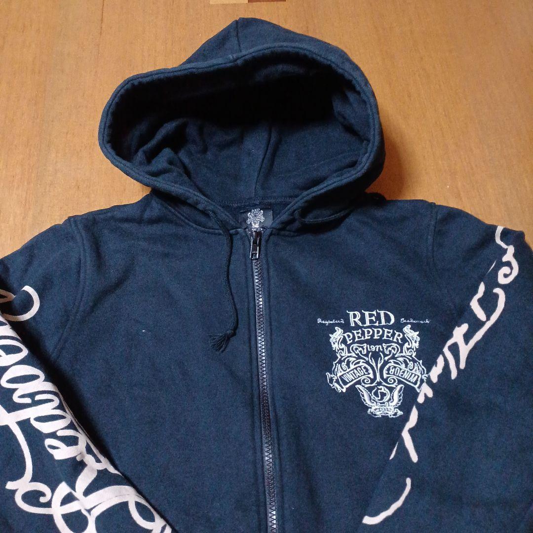 (2096) Red Pepper×Ed Hardy コラボ パーカー 中古