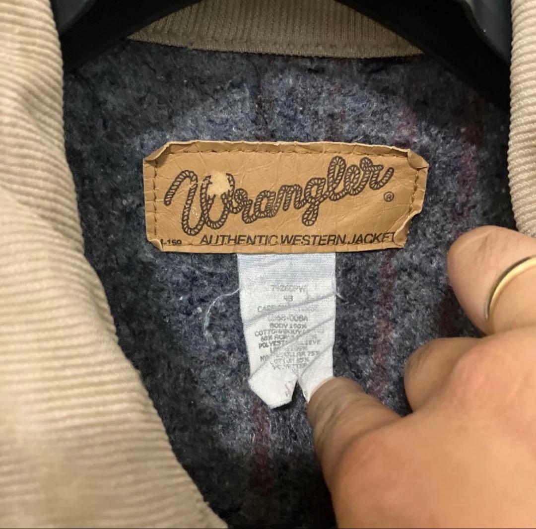 Wrangler AUTHENTIC WESTERN USA製90s