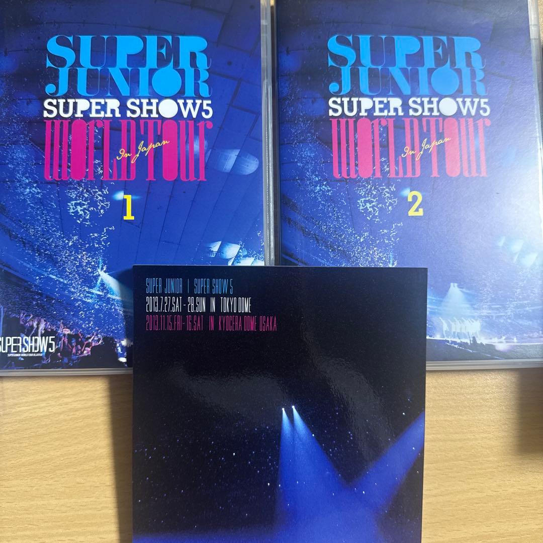 SUPERJUNIOR DVD Blu-ray SUPERSHOW 10点セット