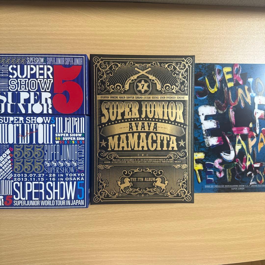 SUPERJUNIOR DVD Blu-ray SUPERSHOW 10点セット