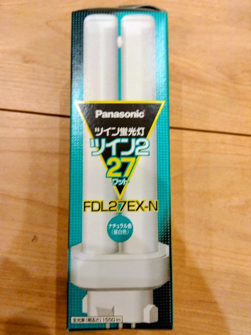 パナソニック コンパクト形蛍光灯 27W FDL27EX-N　5個セット