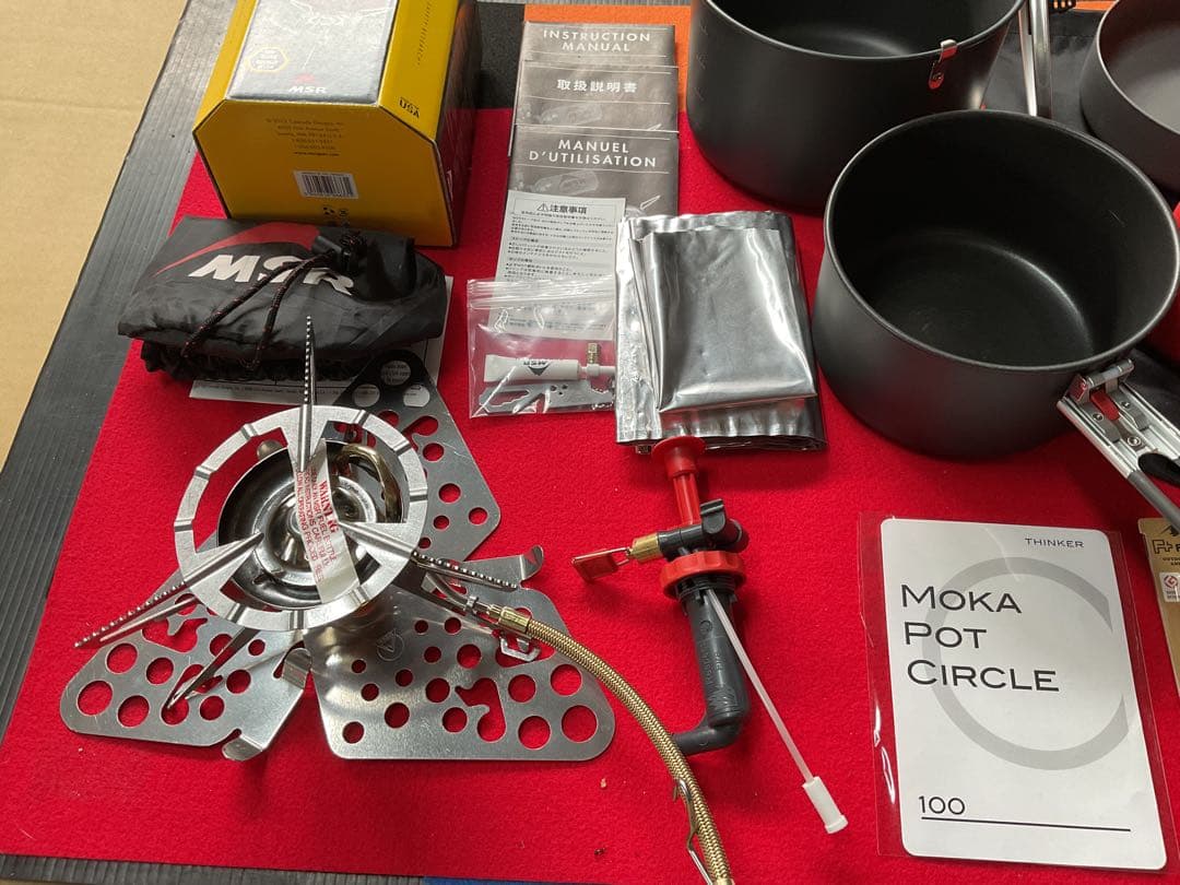 MSRウィスパーライトインターナショナル超美品&MSR alpinist2クック
