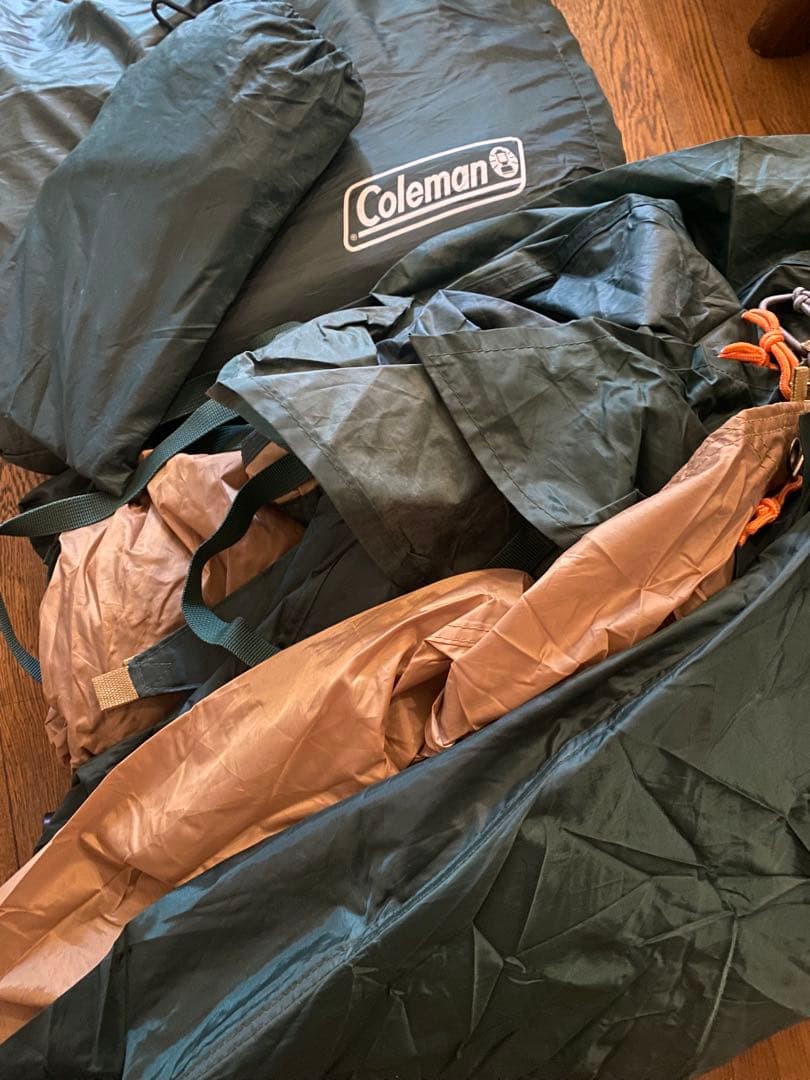 【良品】Coleman ラウンドスクリーン 2ルームハウス 170T14150J