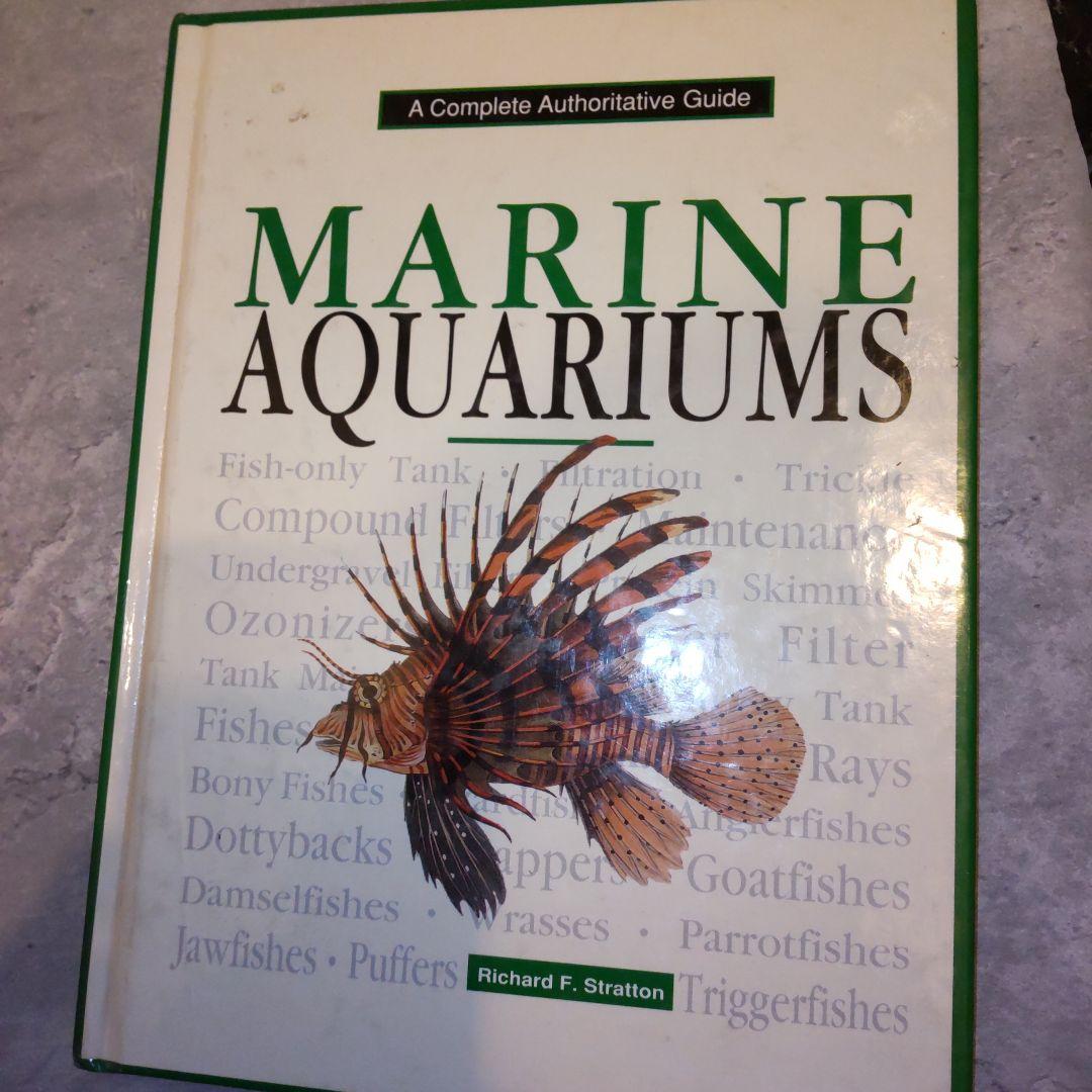 洋書 MARINE AQUARIUMS Richard F. Stratton