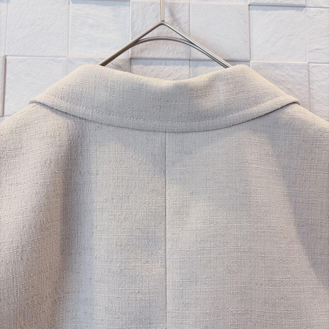 【極美品】ダイアグラム　24SS ブッチャーテーラーベスト　ジレ　ベージュ　S