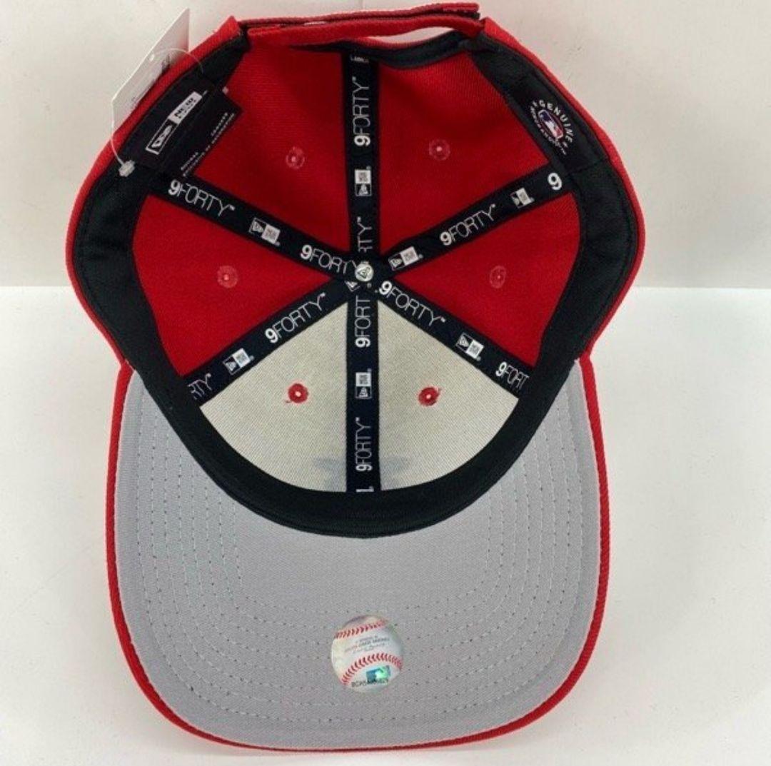 NEW ERAキャップ ロサンゼルス・エンゼルス 大谷翔平 サイン刺繍