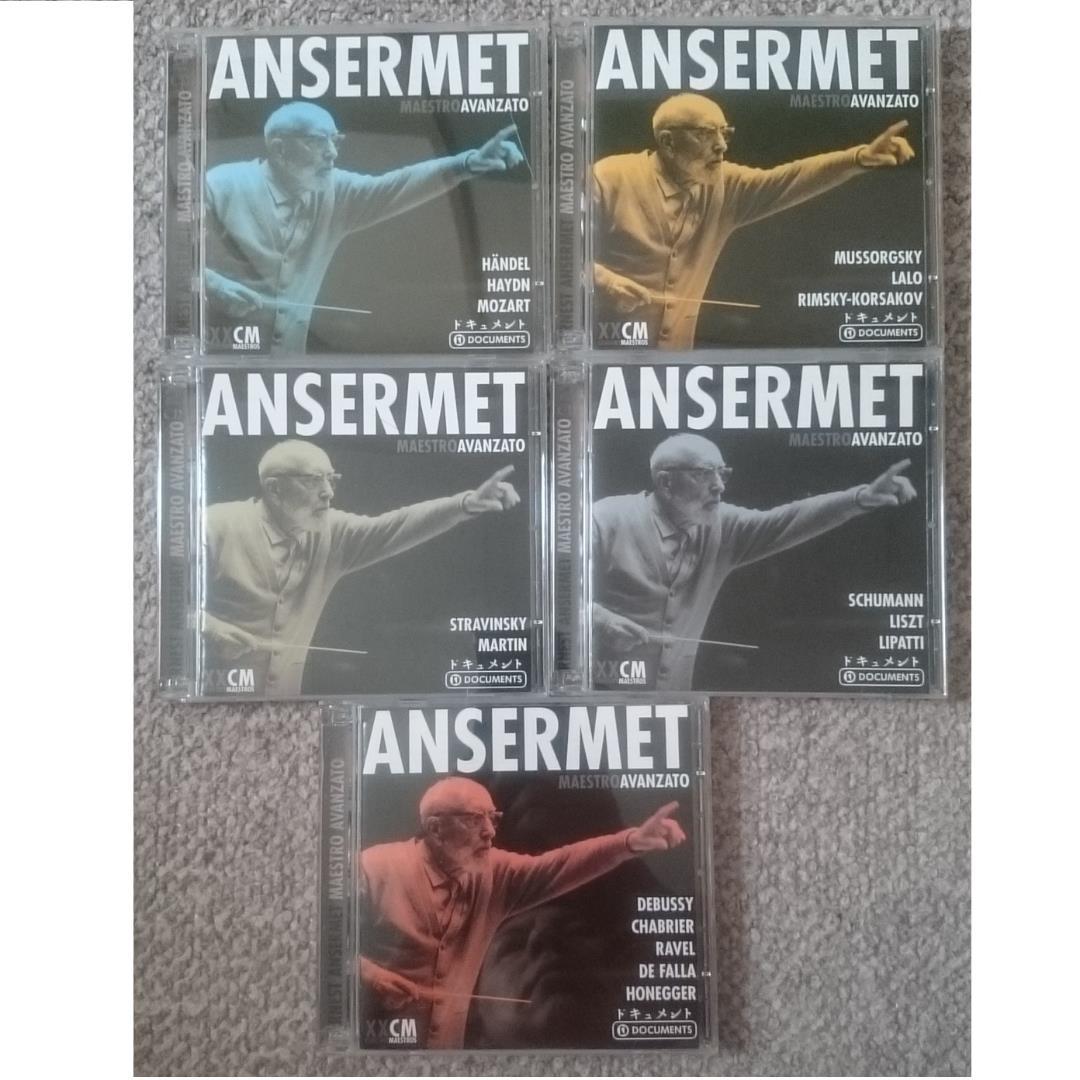 MF　　アンセルメ　Ansermet Maestro Avanzato　10CD
