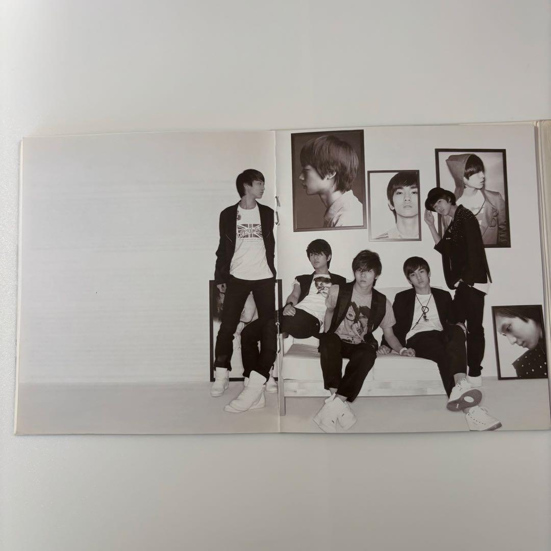 SHINee AMIGO 直筆サイン 全員 ジャケット＋歌詞カード 両面サイン
