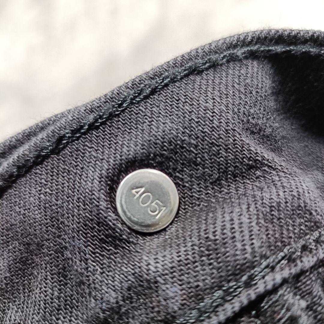 Levi's 569 ワイドストレート ブラックデニム 黒 W33 L30