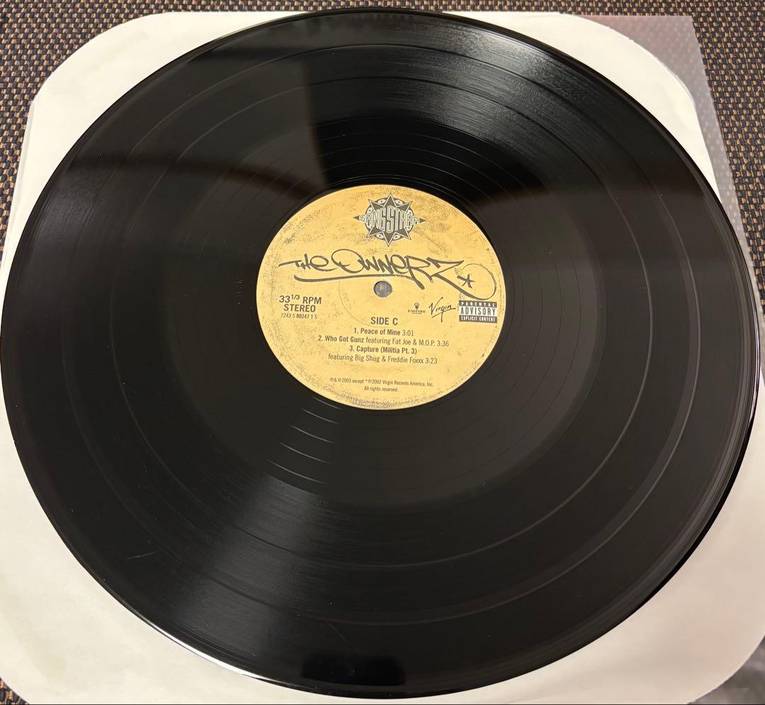 (USED)Gang Starr OWNERZ ３枚組レコード USオリジナル盤