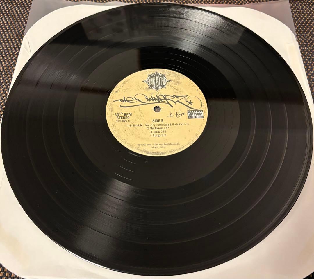 (USED)Gang Starr OWNERZ ３枚組レコード USオリジナル盤