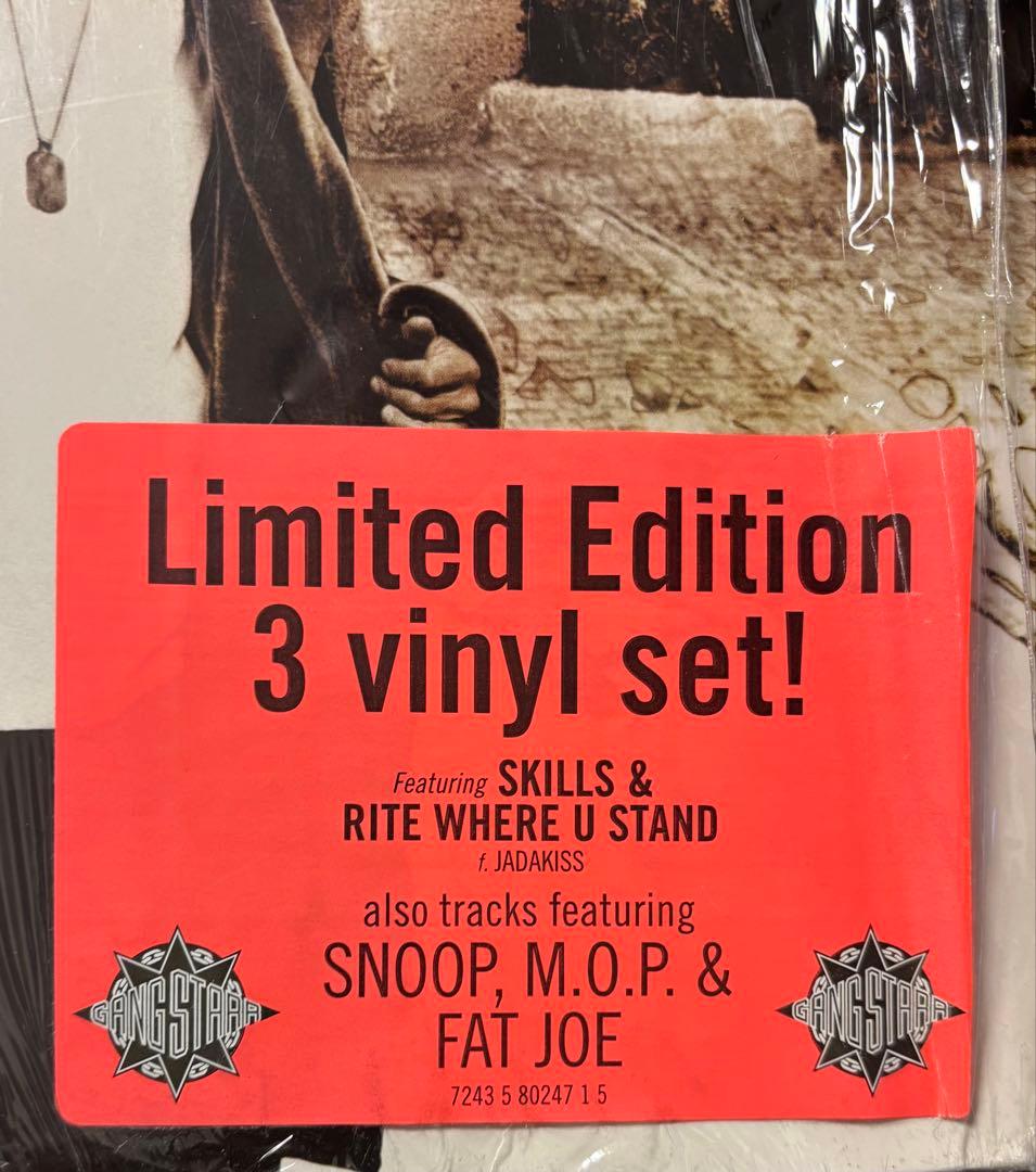 (USED)Gang Starr OWNERZ ３枚組レコード USオリジナル盤