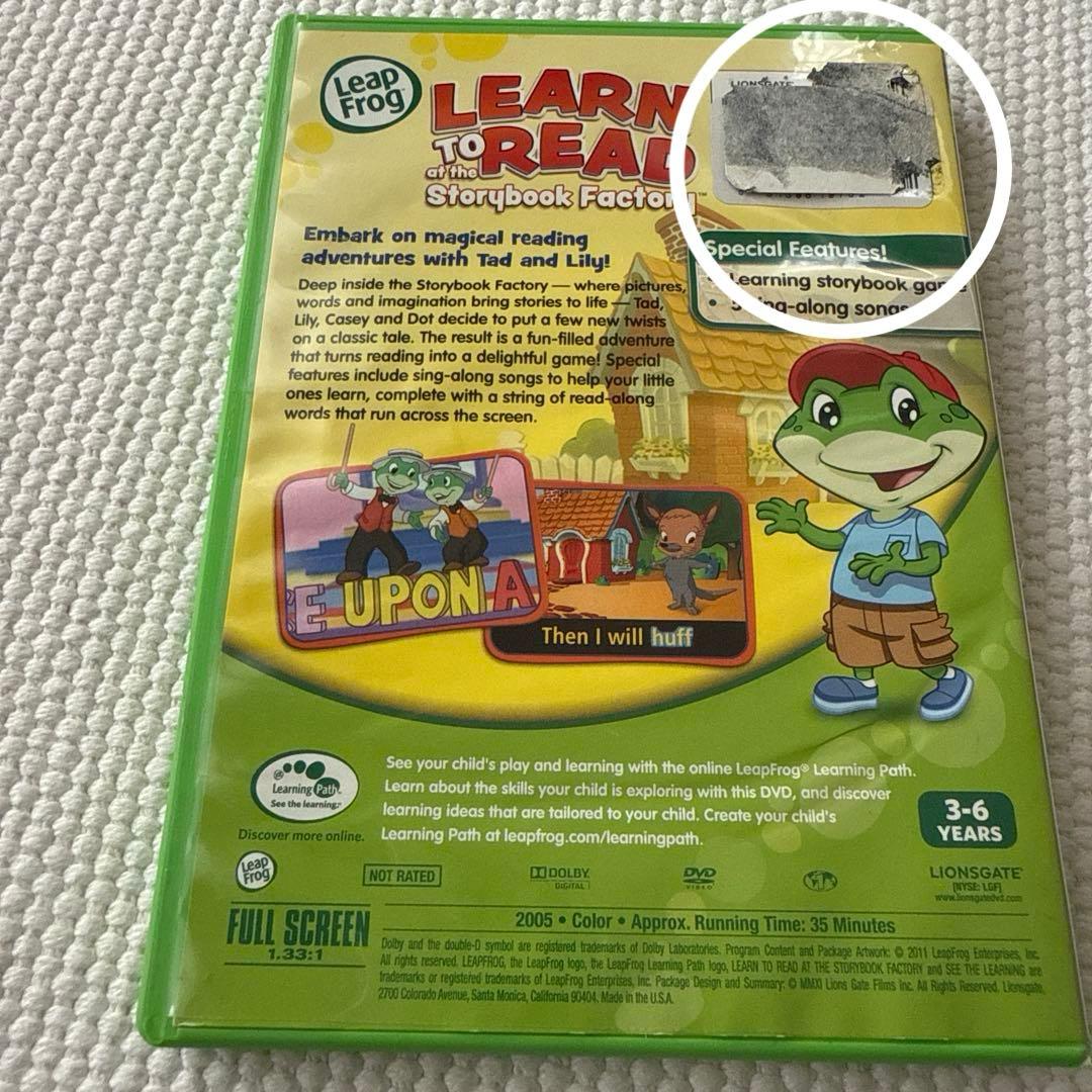 【7枚】Leap Frog DVD おうち英語　英語教育　リープフロッグ