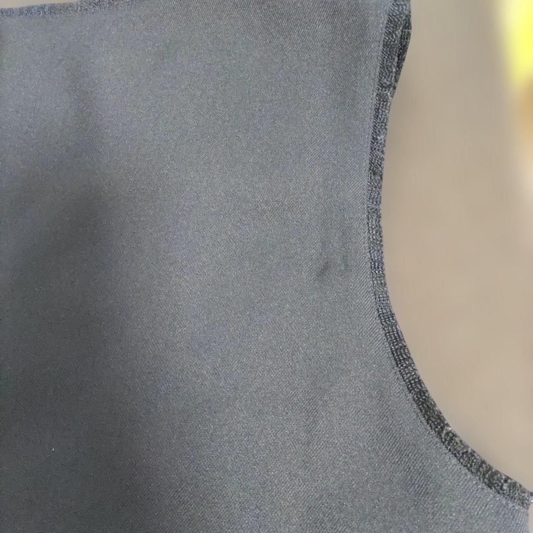 洗えるフリンジベスト 　ダークネイビー OUR アワーホーム