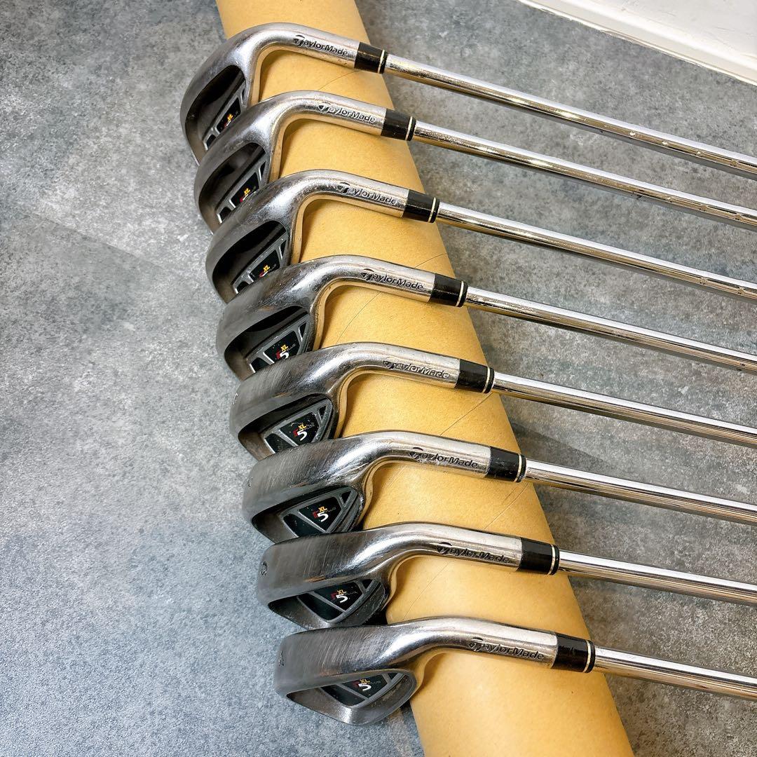 【美品】 TaylorMade テーラーメイド r5 アイアンセット 8本セット